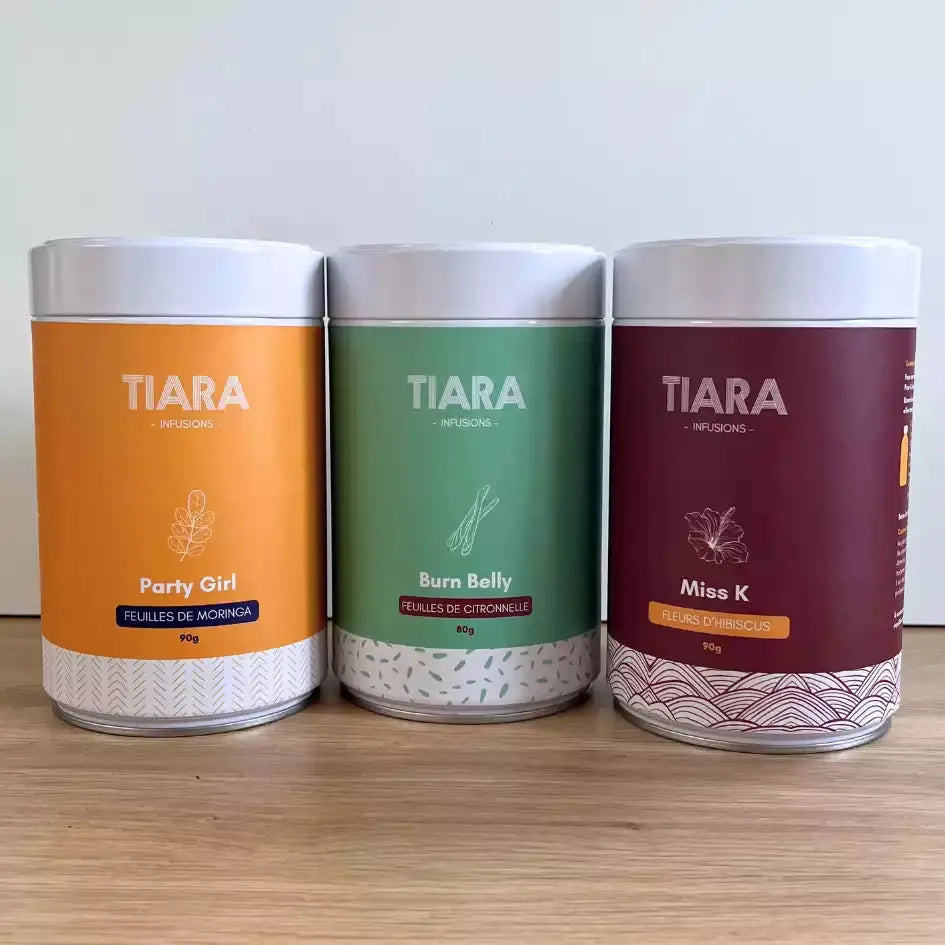 Pack "Journée Warrior" TIARA INFUSIONS