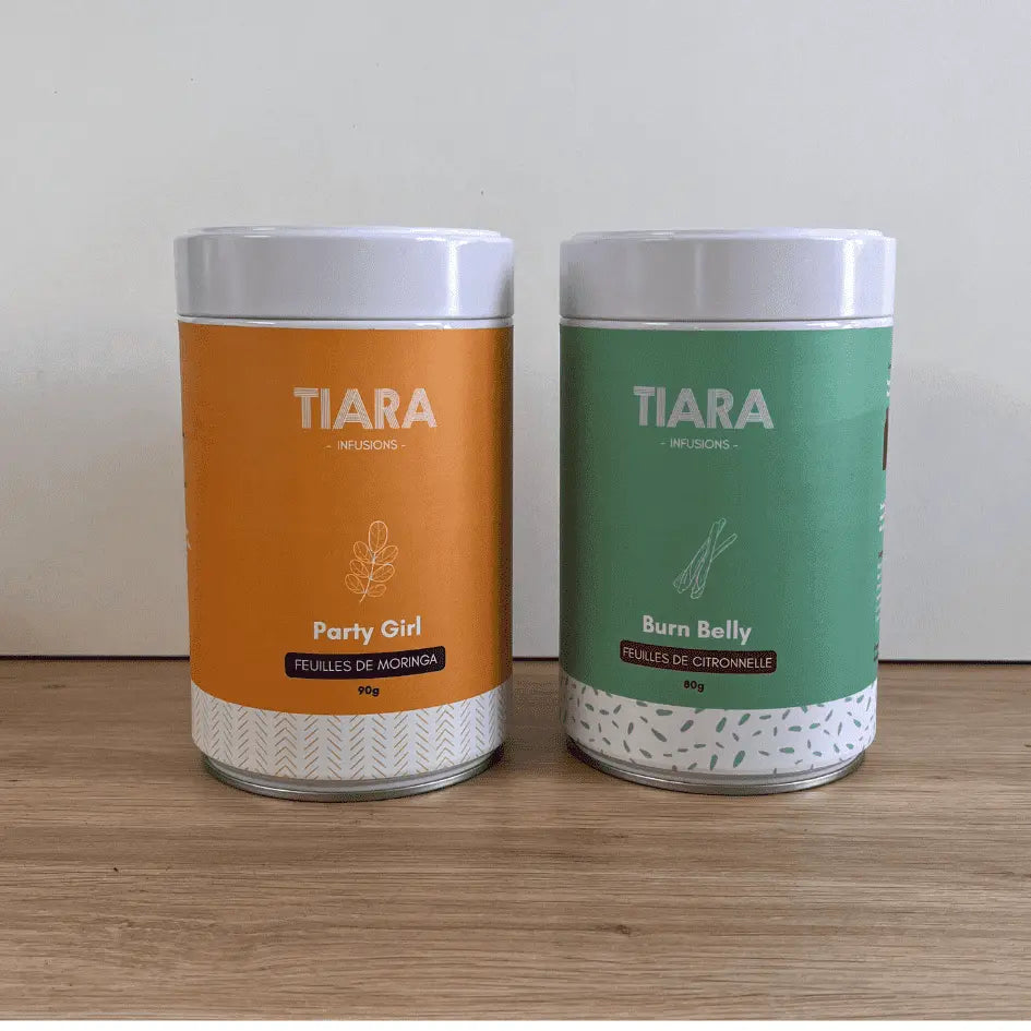 Pack Moringa, Citronnelle, TIARA INFUSIONS